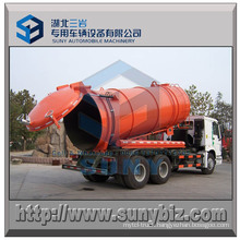 16 M3 6X4 Sinotruk Vacuum Suction Tank Truck